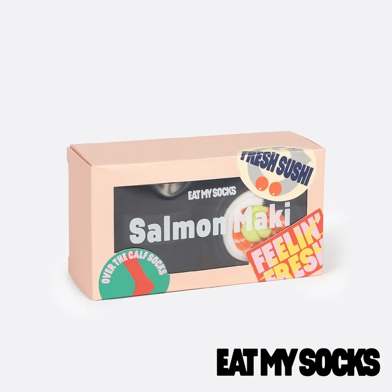 EAT MY SOCKS｜襪子｜日式系列｜鮭魚卷◉70D036